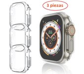 Watch Case for Apple Watch Ultra 2 49MM Series 8 7 SE 6 5 4 3 45MM 41MM 44MM 40MM Transparent Cover Apple Watch Screen Protector