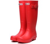 Botas de lluvia para mujer, calzado para jardín impermeable, botas de barro antideslizantes hasta la rodilla, botas altas de goma para mujer, botas de trabajo ligeras para exteriores