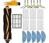 Roller Brush Side Brush Primary HEPA Filters Mops Set For Proscenic 800T 820S 820T 830T Filter Robot Vacuum Cleaner Parts
