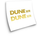 Pegatinas compatibles con cuadro bici Dune XR