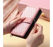 Rhombic Leather Case for Samsung Galaxy A15 A25 A35 A55 A14 A34 A54 A24 A05S A13 A23 A33 A53 A73 A52 A72 A32 A22 A12 Flip Wallet