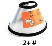 Puppy Dog Cone Elizabethan Collar Pet Dog Protective Wound Healing Prevent Lick Collars Mascotas Isabelino Perro 7 Sizes