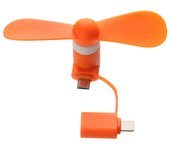 2in1 Mini Portable Mobile Phone Fan Cooler For Android For IPhone For Samsung For Huawei For iPad