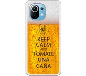 Funda original compatible con Xiaomi Mi 11 - Keep calm and tomate una caña