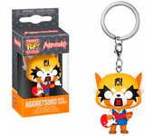 Funko Pop! Llavero Keychain Aggretusko with Guitar