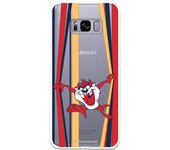 Funda original compatible con Samsung Galaxy S8 - Taz Franjas verticales
