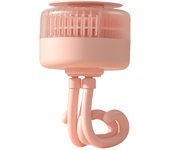 Mini ventilador plegable portátil para coche, recargable por USB, silencioso, para exteriores, mesa, escritorio, ventilador de cuello
