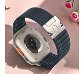Nylon Loop for Apple Watch Band Series10 49mm46mm45mm44mm42mm 38mm40mm41mm Parachute Style Buckle for Iwatch Ultra2 S10 9 8 7 6