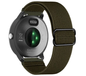 20mm 22mm Nylon Strap For Garmin Vivoactive 5 4 3 Band Watch Venu 2 3 Forerunner 645 255 Music 55 245 Elastic Wristband Bracelet