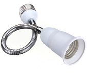 20-60CM E27 Flexible Extension Converter LED Light Lamp Bulb Extend Adapter Socket Wall Socket Lamp Base Holder Screw Socket