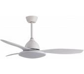 Ventilador de Techo FABRILAMP DC Blanco Yael 72W 3 Aspas LED 6 Velocidades
