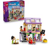 LEGO® Friends Tienda de Música y Apartamento Set de Construcción, Juguete con 3 Minipersonajes, Figura de una Corgi, Accesorios, Diversión Creativa, Regalo para Niñas y Niños 42653