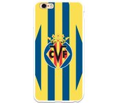Funda original compatible con iPhone 6 Plus - 6S Plus | Villarreal escudo fondo amarillo | TPU MATE