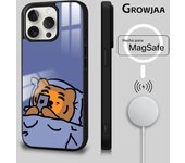 Anime Cute M-Muziks-s Tiger Phone Case Magnetic Phone Case For iPhone 16 15 14 13 12 11 Pro Max Plus Mini Magsafe Funda Cover