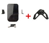 1Lot ABS Plastic For 2010-2018 Audi A1 8X1 8XK Special Car Phone Holder Fixed Bracket Stand Mobile Gravity Linkage