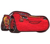 Parches Ropa Disney – Pixar – Vehículos – Transportes – Racers – Carreras – Parche Bordado Ropa – (licencia oficial) – Cars Kachow – Coches – Rayo McQueen – 8,1 x 3,6 cm. - Moda The Happy Patch