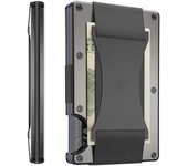 Rfid Credit Card Holder Slim Metal Magic Wallets Men Women Thin Mini Id Bank Cardholder Aluminium Alloy Case Wallet for Men