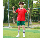 Football training suit football suit Portuguese  fan jersey children's suit men's team uniform breathable football sports