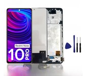 AMOLED LCD For Xiaomi Redmi Note 10 Pro Display LCD Touch Screen For Redmi Note10Pro M2101K6G Display Replacment Parts