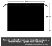 1/2pcs/set Sun Shade Privacy Curtain Taxi Car Isolation Curtain Partition Protection Curtain Commercial Vehicle Car Accessories