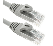 Cable de red ethernet Cat. 6a UTP de 5 m de color gris - BeMatik