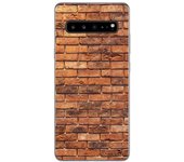 Tumundosmartphone Funda Gel Tpu para Samsung Galaxy S10 5G diseño Ladrillo 04 Dibujos
