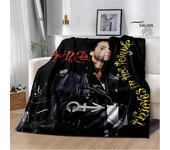 Singer Prince Purple Rain blanket Flannel Blanket Soft and Comfortable Blanket Home travel blanket Birthday Gift
