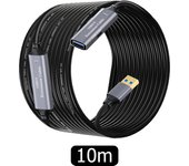 Cable de extensión activo USB 3.0 macho a hembra de con 3 chipsets de extensión，cable repetidor USB A con potenciador de señal, compatible con portátiles, discos duros, Xbox, PS4, Oculus Rift, VR y más（5m/10 m / 15m/20m/25m/30m）