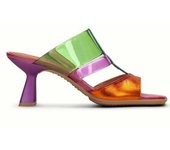 Zueco tacón Hispanitas para mujer chv243372 color mandarina
