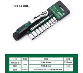 CRV Ratchet Spanner 1/4" 3/8" 1/2" Automotive Mechanic Tool Box Set Garage Car Repair Socket Wrench Set Diy Workshop Hand Tools
