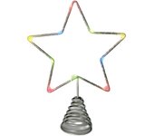 Maurer Guirnalda Adorno Luces Navidad Estrella Arbol Multicolor 10 Leds Protección IP20