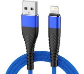 3A Fast Charging USB Cable for iPhone 14 13 12 11 Pro Max Xs X XR 6 6s 7 8 Plus iPad Mini Mobile Phone Charger Cord Data Wire 3m