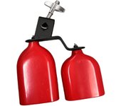 High and Low Tone Cowbell Musical Percussion Block Cowbell Music Toy Percussion Instrument Drum Parts for Competitive Sports