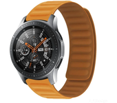 Magnetic Loop For Samsung Galaxy watch band 6/5 pro/4/Classic/active 2 20mm 22mm Silicone Belt bracelet huawei GT 2-2e 3-4 strap