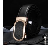 3.5CM multicolor Men Belts Automatic Buckle Belt Genune Leather High Quality Belts For Men Leather Strap Casual Buises for Jeans