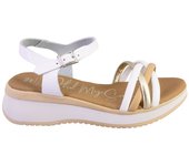 OH MY SANDALS 5664-2526 Sandalias de mujer blanco PIEL 525