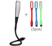 Touch Dimmable Led Usb Light, Luz del Cargador portátil Usb, Luz de teclado flexible
