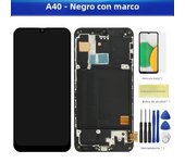 A40 A405F A405FN Super AMOLED Screen Assembly for Samsung Galaxy A40 Lcd Display Digital Touch Screen with Frame Replacement