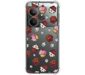 Tumundosmartphone Funda Silicona Antigolpes para Realme GT 6 / GT 6T 5G diseño Muffins Dibujos