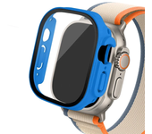 Glass+case For Apple Watch Ultra 2 case 49mm smartwatch PC Bumper+Screen Protector Tempered Cover iwatch series band Accessories