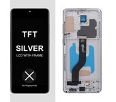 S20 Plus G985F Display Screen Replacement for Samsung Galaxy S20+ 5G G986F Lcd Display Digital Touch Screen with Frame Assembly