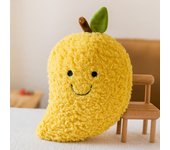 17-25CM Fruit Vegetable Plush Toy Cute Soft Watermelon Pineapple Banana Strawberry Mango Carrot Children Christmas Gift