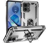 Shockproof Armor Bumper Case For Motorola G10 G20 G30 G34 G54 G14 G31 G41 G51 G71 G22 G200 G52 G60S G100 G50 Metal Ring Cover