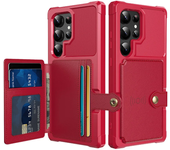 Card Wallet Case for Samsung Galaxy S24 S23 FE S25 S23 Plus S22 S21 Ultra A55 A35 A15 A54 A34 A53 A52S A52 A14 A05S A05 A24  A16