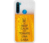 Funda original compatible con Xiaomi Redmi Note 8 - Keep calm and tomate una caña