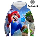 Super Mario Game 3D Printing Boys Hoodies Autumn Hooded Sweatshirt For Boys Kids Clothes Long Sleeve Pullover Tops Kids Coats