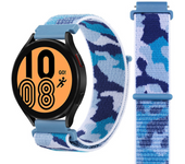 20 22mm Camouflage Nylon Loop Strap For Garmin Forerunner 55 158 965265 745 255 245/645 MUSIC Bracelet For  Amazfit GTR GTS2 3 4