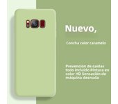 Liquid Silicone Soft Cases For Samsung Galaxy S8 S9 S10 S20 S21 FE S22 S23 Plus Fundas For Samsung Note 8 9 10 20 Plus Cover