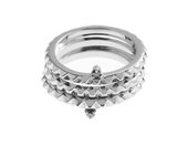 Anillo Police PEJLF2010612 Mujer Acero Inoxidable