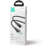 Joyroom usb - type-c cable surpass series, 2.4a, 3m, black (s-ul012a11)